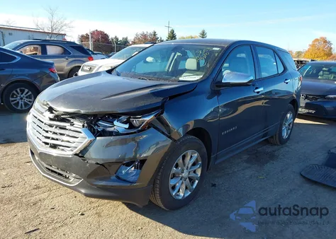2018 Chevrolet Equinox Ls из США, поврежденный, VIN 2GNAXHEV7J6112653